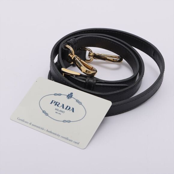 PRADA Saffiano Lux Leather 2way handbag Black BN2274 - Picture 16 of 16